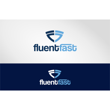FLUENTFAST Startup'ı İçin Logo Tasarımı yarışmasına tasarımcı ELORA DESIGN tarafından sunulan  tasarım 
