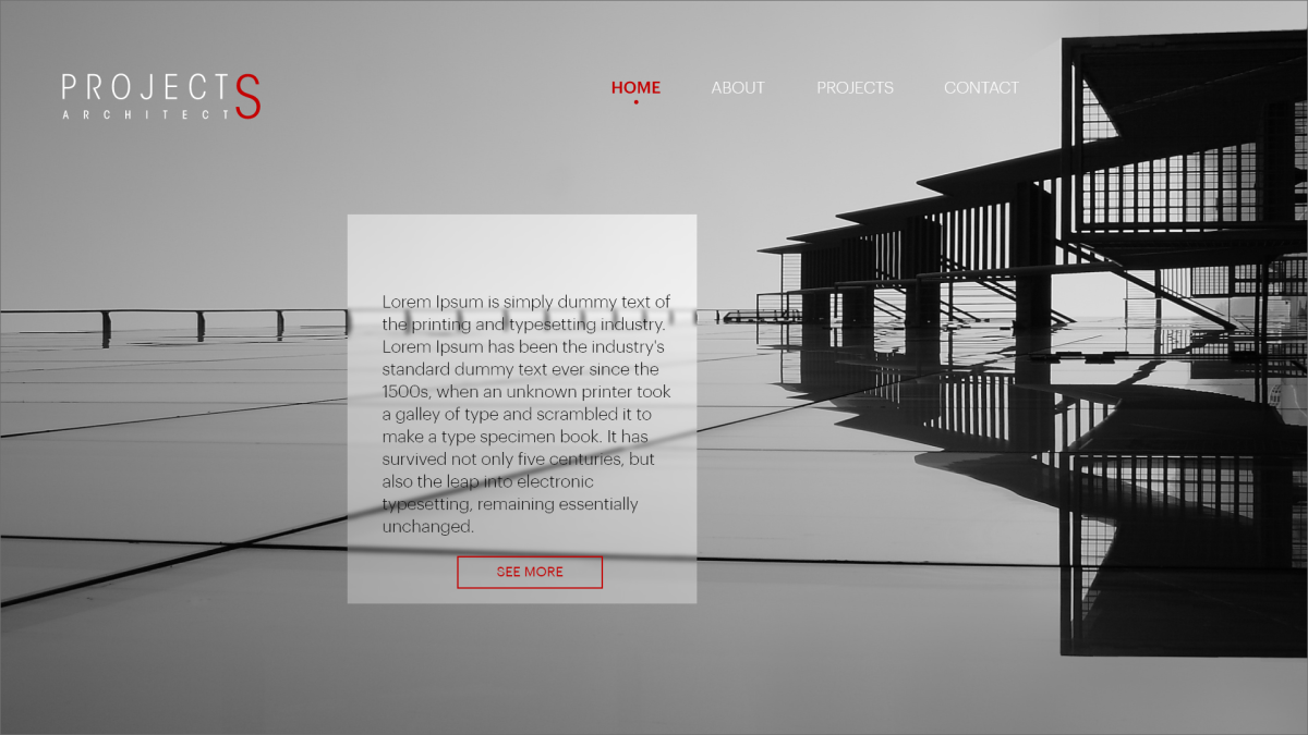 Tasarlayan piyon 〄-PROJECTS ARCHİTECTS - WEB TASARIM YARIŞ!