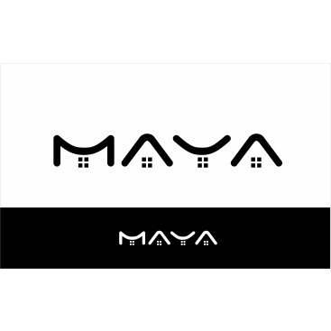 MAYA yazı karakteri ile bir inşaat proje yarışmasına tasarımcı ErcanH tarafından sunulan  tasarım 
