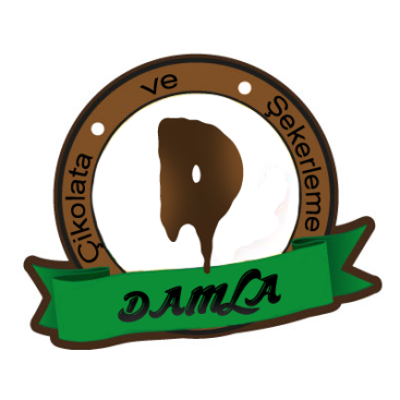 DAMLA Çikolata ve Şekerleme logo tasarım yarışmasına tasarımcı MustafaGuven tarafından sunulan  tasarım 