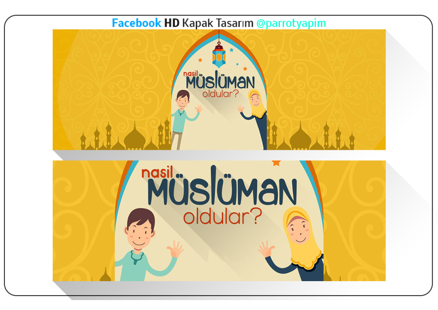Nasıl müslüman oldular ? yarışmasına DesingStudios tarafından girilen tasarım