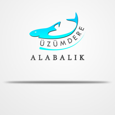 alabalık firması için logo tasarımı yarışmasına tasarımcı Kızılelma_03 tarafından sunulan  tasarım 