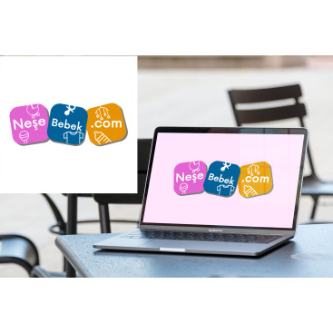 NeşeBebek.com Logo Tasarımı 355x100 px yarışmasına tasarımcı TnrTrk tarafından sunulan  tasarım