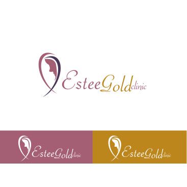 Estetik clinic merkezimize logo yarışmasına tasarımcı grfkismail tarafından sunulan  tasarım 