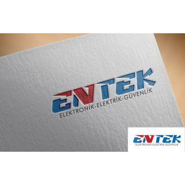 elektironik firma logosu yarışmasına tasarımcı emrhturhn tarafından sunulan  tasarım 