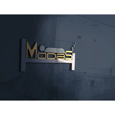 yatak firması için logo tasarımı yarışmasına tasarımcı Alperen.u tarafından sunulan  tasarım 