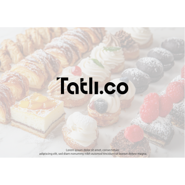 Tatlı firmamıza logo arıyoruz! yarışmasına tasarımcı zeynep arslan tarafından sunulan  tasarım 