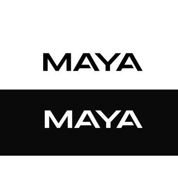 MAYA yazı karakteri ile bir inşaat proje yarışmasına tasarımcı KUMANOVAart tarafından sunulan  tasarım 