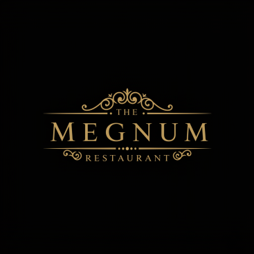The Megnum Restoranı İçin Logo Tasarım. yarışmasına tasarımcı Freelancetasarim tarafından sunulan  tasarım 