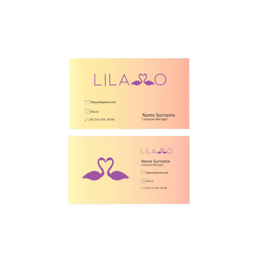 ''LİLASSO'' MARKASI İÇİN LOGO-KARTVİZİT yarışmasına tasarımcı Pınar Yiğit tarafından sunulan  tasarım