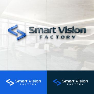 Smart Vision Factory için Logo Tasarımı yarışmasına tasarımcı tugrul_tasarim tarafından sunulan  tasarım 