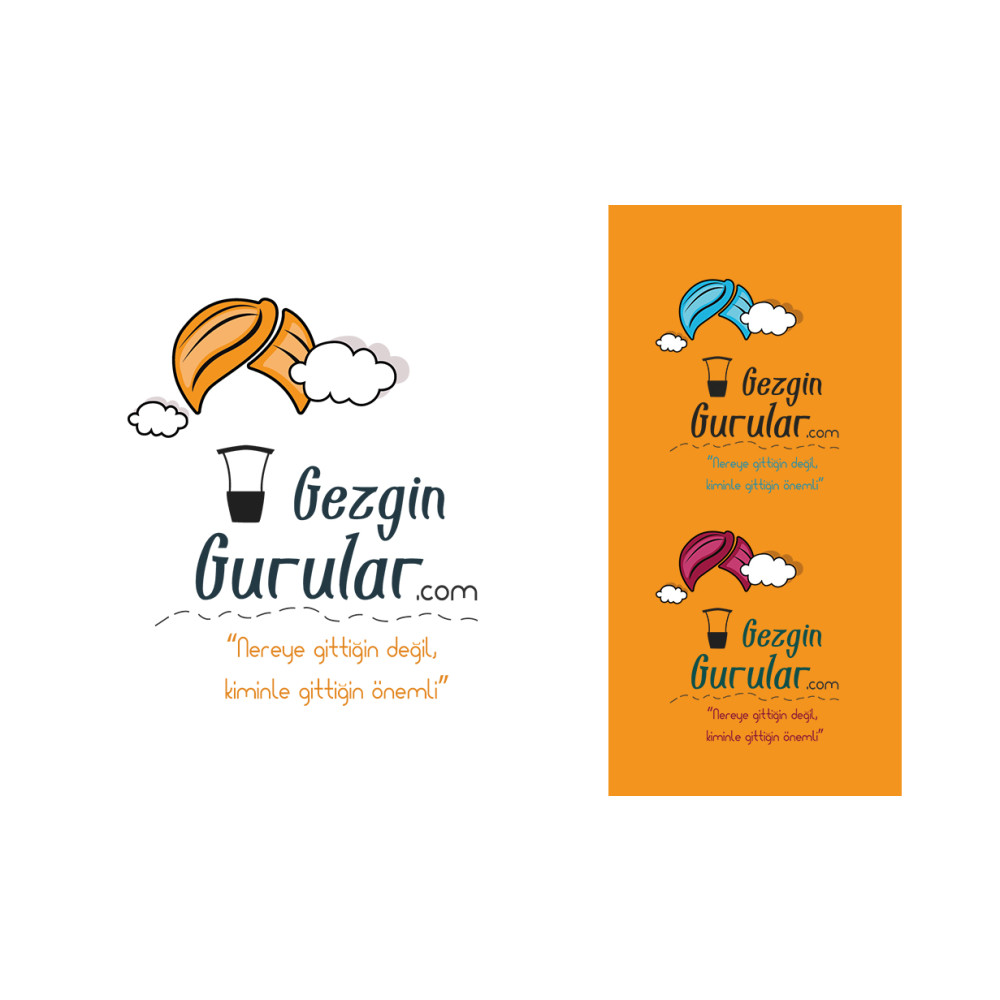 Seyahat blogu için logo tasarımı yarışmasına sblnzl tarafından girilen tasarım