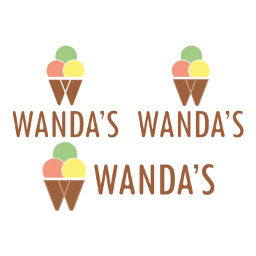 DONDURMA FİRMASI İÇİN ÖZGÜN LOGO TASARIM yarışmasına tasarımcı bsrdmrcn tarafından sunulan  tasarım 