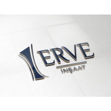 ERVE İnşaat İçin Logo+KurumsalKimlik yarışmasına tasarımcı BiArt tarafından sunulan  tasarım 