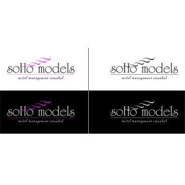 Model Ajansına Logo Tasarım yarışmasına tasarımcı agrafikir tarafından sunulan  tasarım 