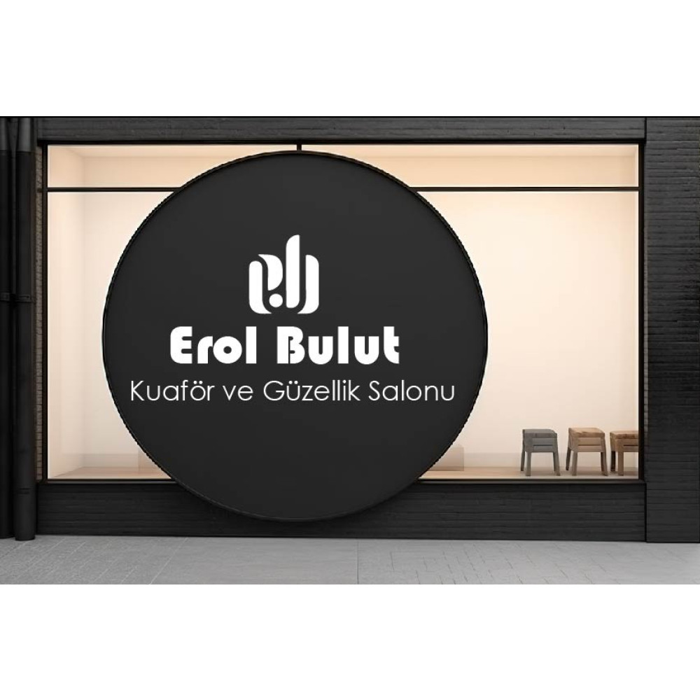 KUAFÖR VE GÜZELLİK SALONUMUZ İÇİN LOGO yarışmasına izeldoken tarafından girilen tasarım