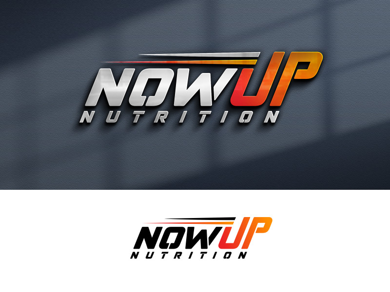 Sporcu gıdası markası için logo çalışmas