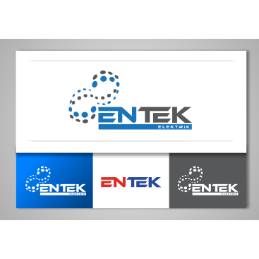 elektironik firma logosu yarışmasına tasarımcı fuzuli tarafından sunulan  tasarım 