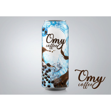 SOĞUK KAHVE AMBALAJ TASARIMI yarışmasına tasarımcı gnc_s tarafından sunulan  tasarım 