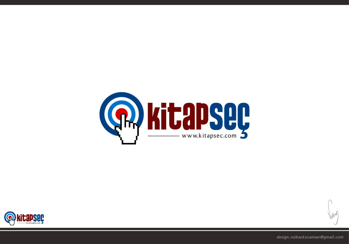 Tasarlayan volkanKocaman- Kitap Satış Sitesine Logo