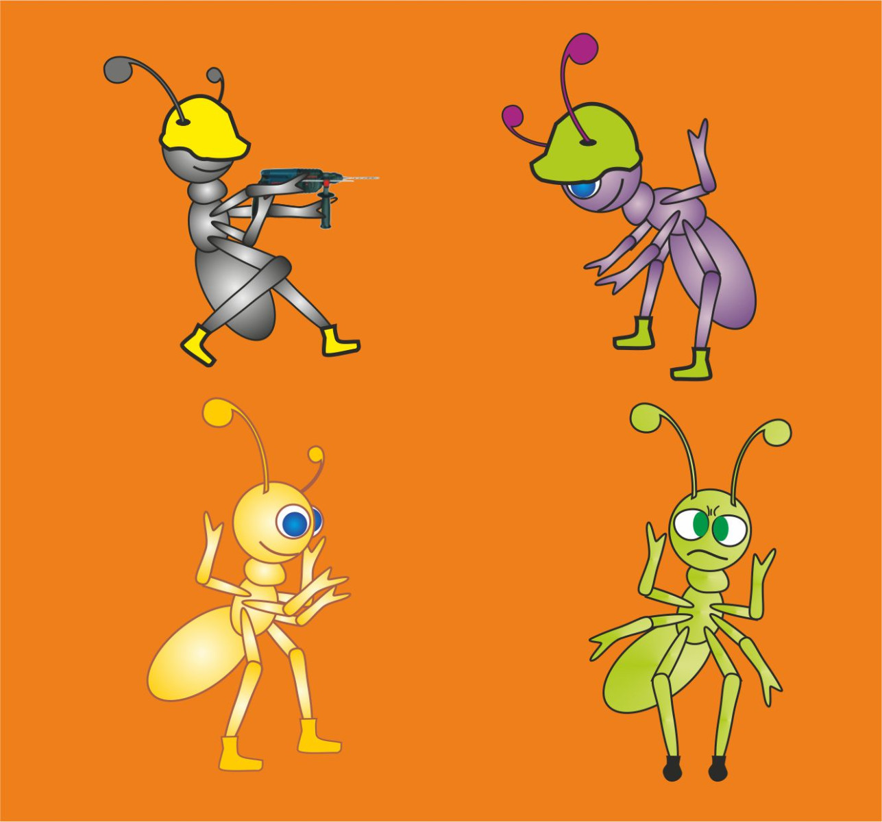 Tasarlayan petrocelli-yapı market için maskot