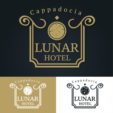 Kapadokya'da Hotel Logo ve Kurumsal Kiml yarışmasına tasarımcı volkancck tarafından sunulan  tasarım 