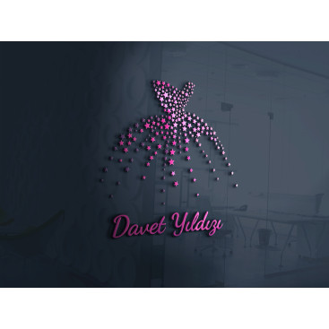 DAVET YILDIZI  LOGO yarışmasına tasarımcı pnka tarafından sunulan  tasarım 