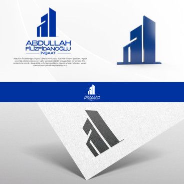 İNŞAAT FİRMAMIZ İÇİN SIFIRDAN BİR YÜZ LOGO VE KARTVİZİT yarışmasına tasarımcı Thomas Bewick tarafından sunulan  tasarım 