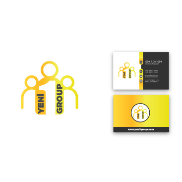 İnsan kaynakları için logo ve kartvizit  yarışmasına tasarımcı burakefeoglu tarafından sunulan  tasarım 