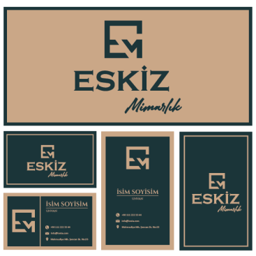 SADE VE ŞIK logo ve kartvizit yarışmasına tasarımcı X203 tarafından sunulan  tasarım 