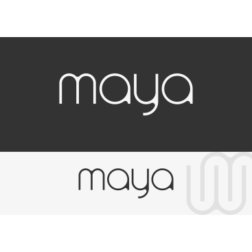 MAYA yazı karakteri ile bir inşaat proje yarışmasına tasarımcı MS™ tarafından sunulan  tasarım 