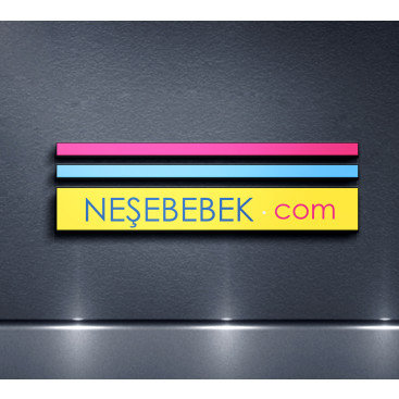 NeşeBebek.com Logo Tasarımı 355x100 px yarışmasına tasarımcı ZulalKaplan tarafından sunulan  tasarım
