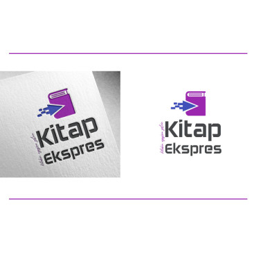 kitapekspres YENİ LOGO VE SLOGAN ARIYOR yarışmasına tasarımcı *Dilek tarafından sunulan  tasarım 