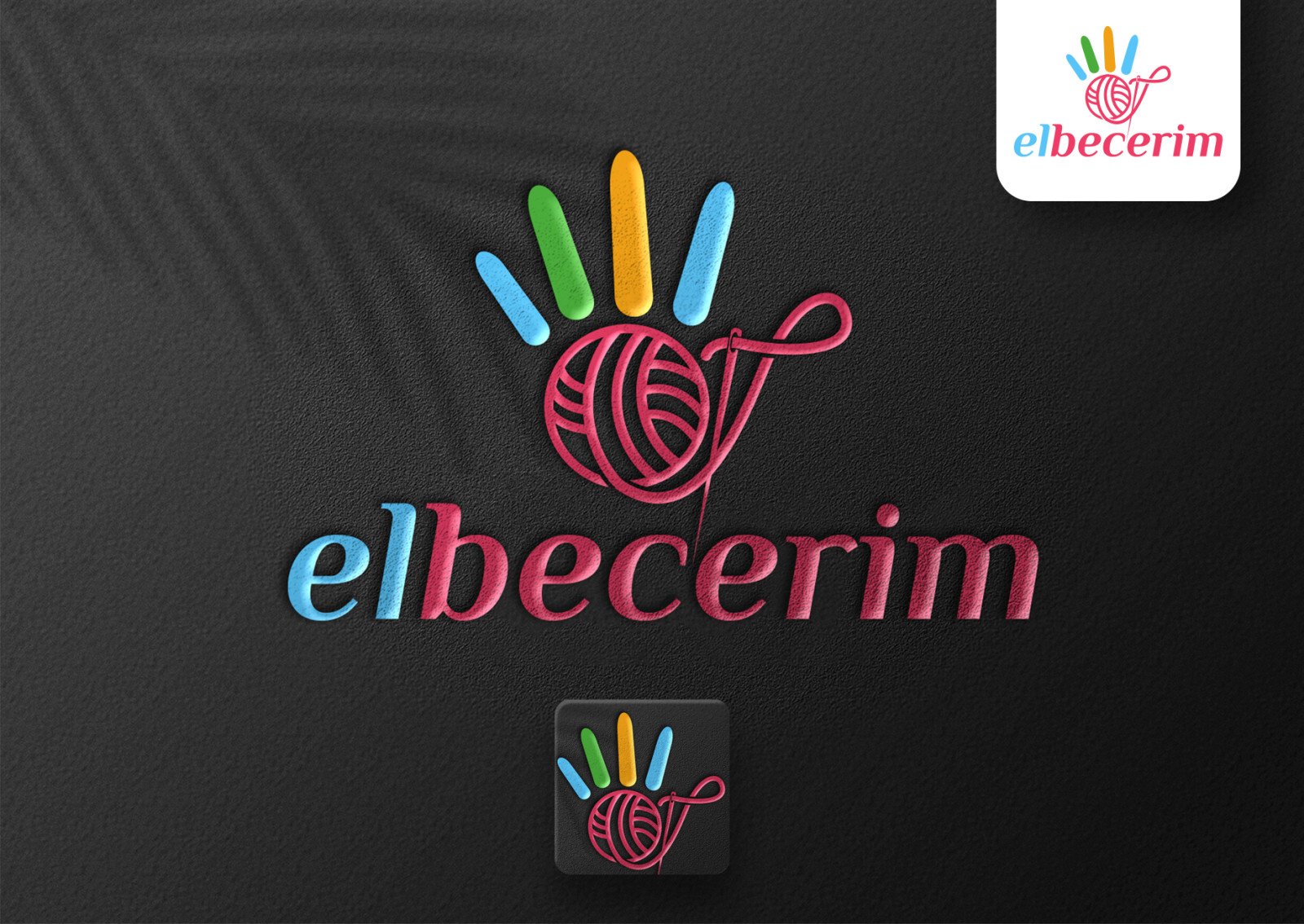 Tasarlayan grfkismail-Elbecerim Pazaryeri Marka Logo Tasarımı