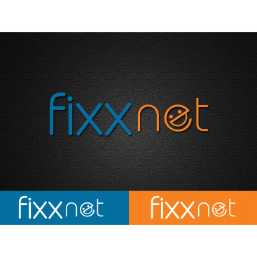 fixx.net sigorta logo amblem çalışması yarışmasına tasarımcı grfkismail tarafından sunulan  tasarım 