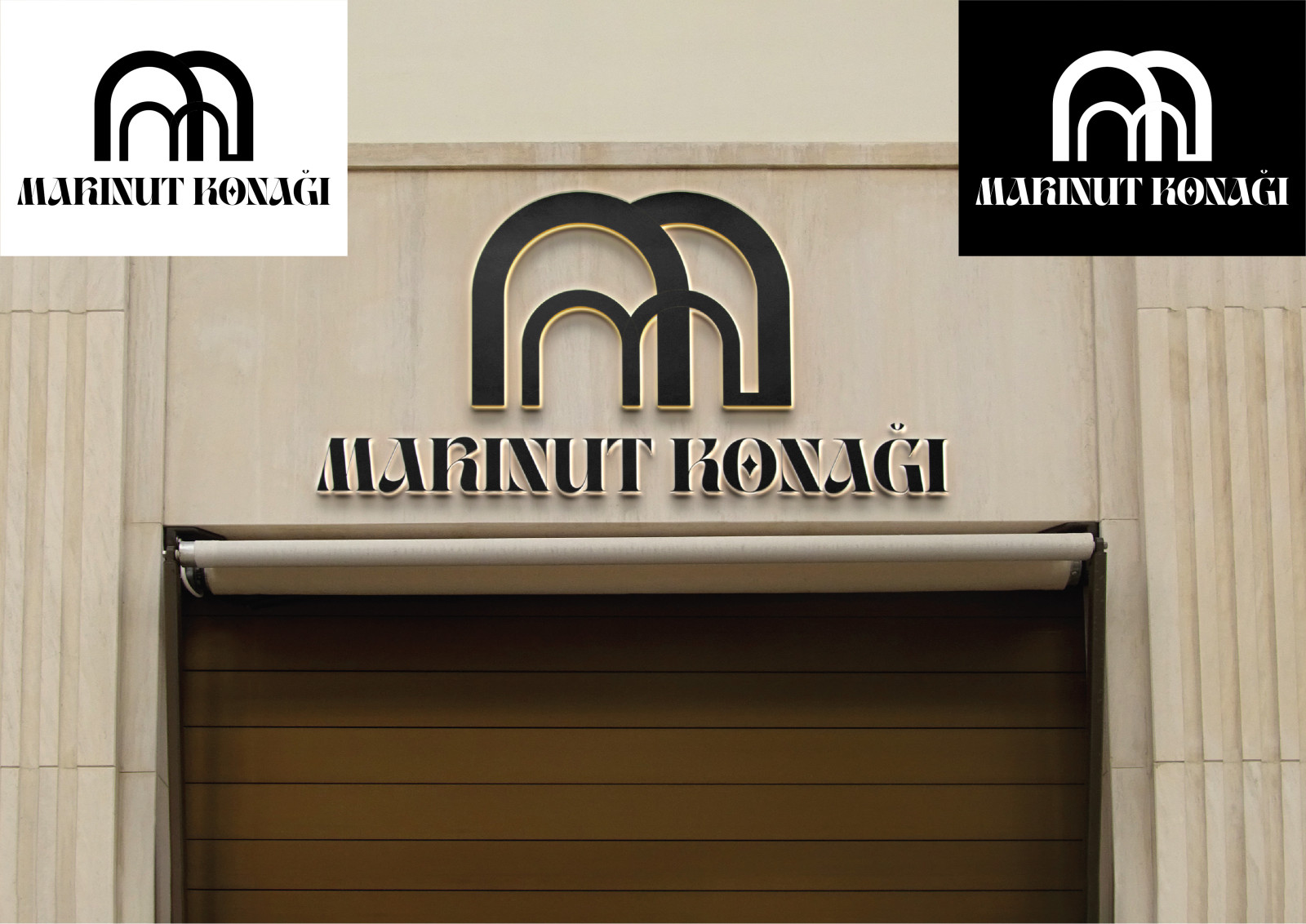 Tasarlayan ozanurtekin-Mardin Marinut Konağı Logo Çalışması