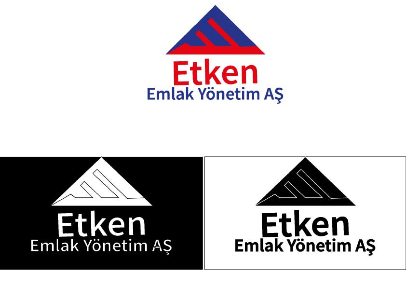 Tasarlayan fatih Bnc-Etken Emlak Yönetim A.Ş. için logo 