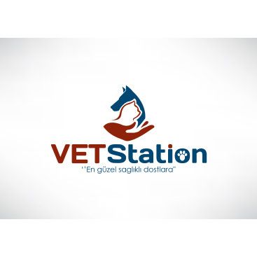 VET STATION VETERİNER KLİNİĞİ   LOGO  yarışmasına tasarımcı ozlem45 tarafından sunulan  tasarım 