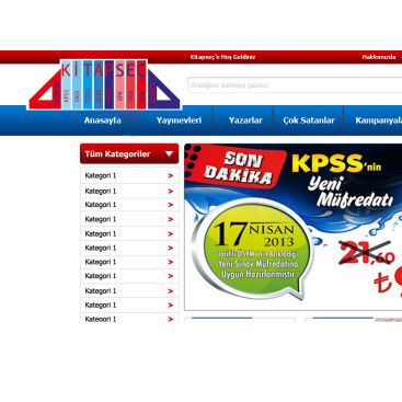  Kitap Satış Sitesine Logo yarışmasına tasarımcı designCloud tarafından sunulan  tasarım 