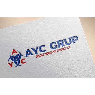 AYC Grup için logo tasarım yarışması yarışmasına tasarımcı wAres tarafından sunulan  tasarım 