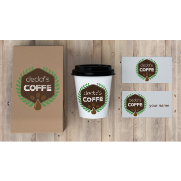 Kurumsal Olabilcek bir Coffee Marka LOGO yarışmasına tasarımcı ADGraphic tarafından sunulan  tasarım