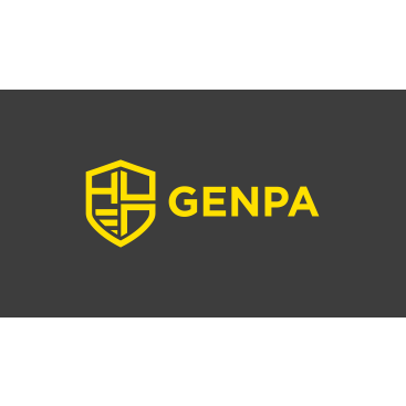 GENPA LOGOSUNU ARIYOR yarışmasına tasarımcı Furkan Aklan tarafından sunulan  tasarım 