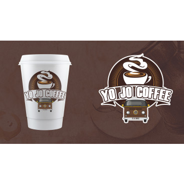 Kahveci Logosu yarışmasına tasarımcı GÖKBÖRÜ tarafından sunulan  tasarım 