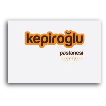 kepiroğlu pastanesi yarışmasına tasarımcı SEDA DURA tarafından sunulan  tasarım 