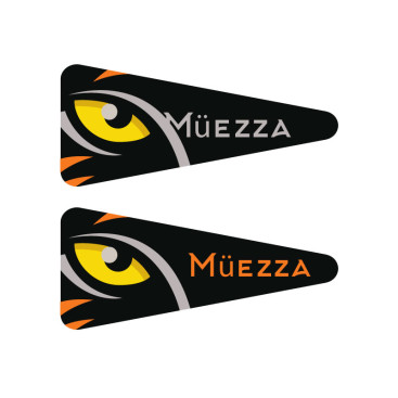 Müezza Şirket Logosu yarışmasına tasarımcı tdesign tarafından sunulan  tasarım 