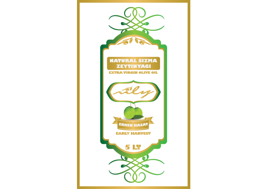 Zeytin & zeytinyağı ambalaj dizaynı yarışmasına tasarımcı GhostSpy tarafından sunulan  tasarım 