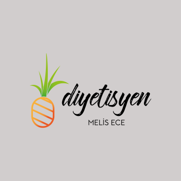 Diyetisyen İçin Logo ve Kartvizit  yarışmasına tasarımcı ilker beşken tarafından sunulan  tasarım 