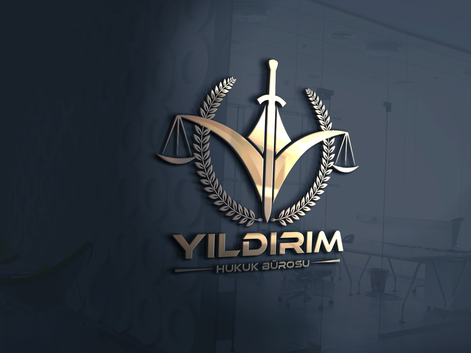 Tasarlayan GÖKBÖRÜ-HUKUK BÜROMUZA LOGO TASARIMI