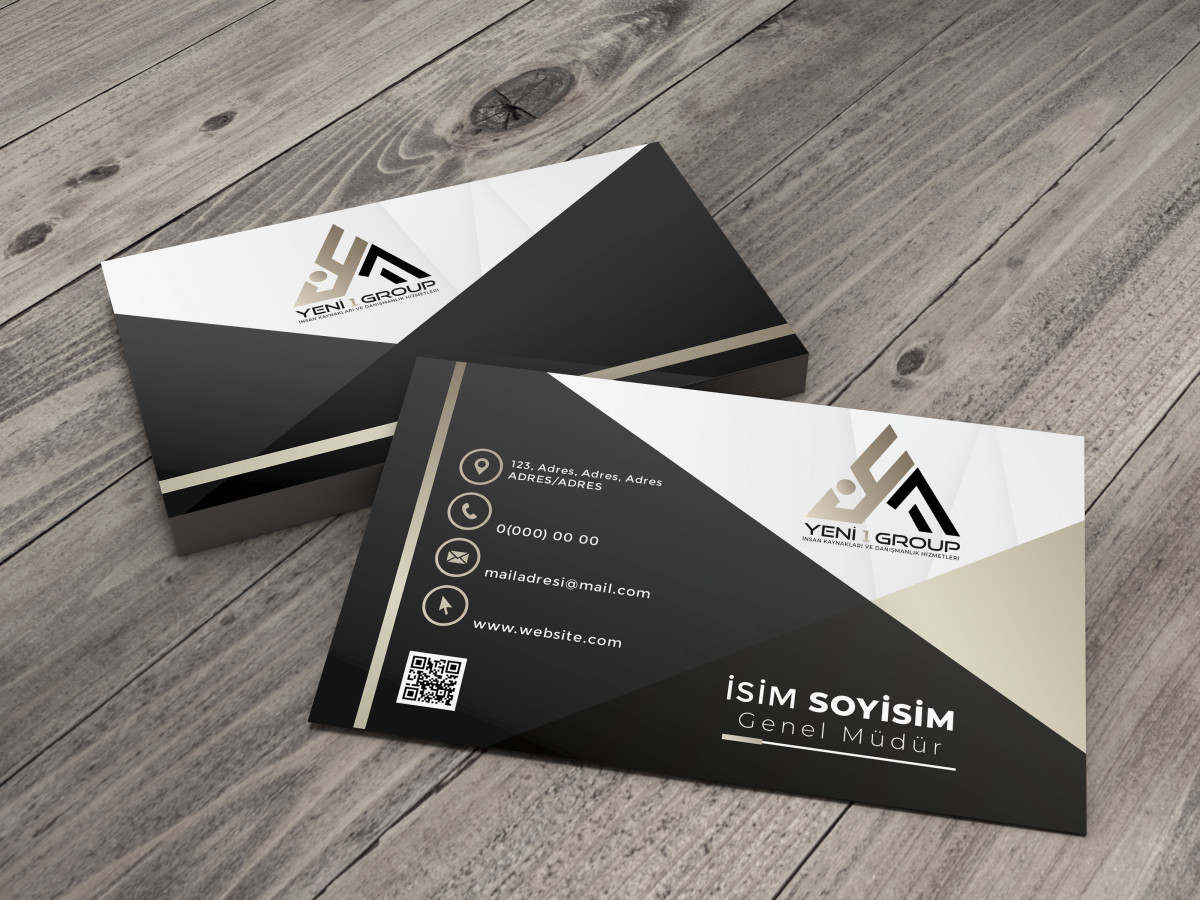 Tasarlayan kreatifekspres-İnsan kaynakları için logo ve kartvizit 