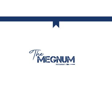 The Megnum Restoranı İçin Logo Tasarım. yarışmasına tasarımcı hilalcabas tarafından sunulan  tasarım 